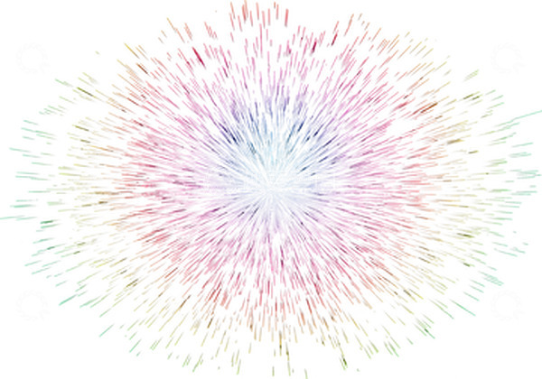 源文件下载【趣麦麦图】科技彩色炫彩节日烟花元素