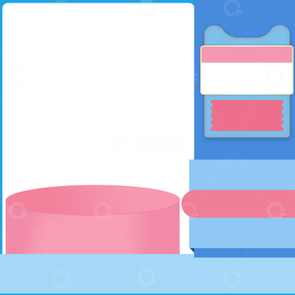 源文件下载【趣麦麦图】蓝色狂暑季电商促销直通车主图