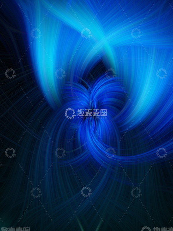 源文件下载【趣麦麦图】蓝色渐变拉丝效果海报背景