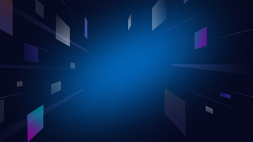 蓝色科技元素放射企业背景