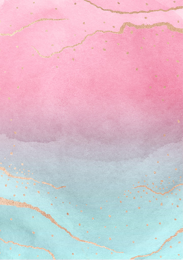 红绿渐变金箔噪点水墨晕染纹理背景