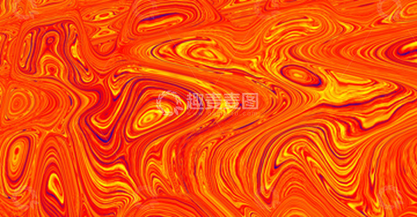 源文件下载【趣麦麦图】橙色艺术流体渐变背景