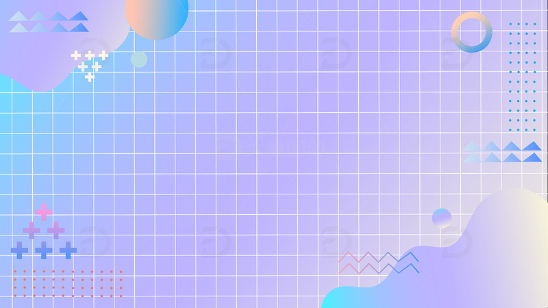源文件下载【趣麦麦图】蓝紫渐变几何扁平魔幻背景