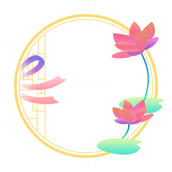 源文件下载【趣麦麦图】七夕中秋文字框