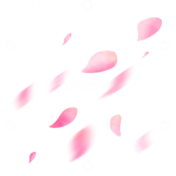 源文件下载【趣麦麦图】情人节飘洒花瓣