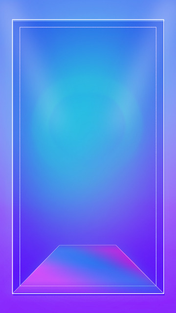 蓝色背景科技感紫色底图