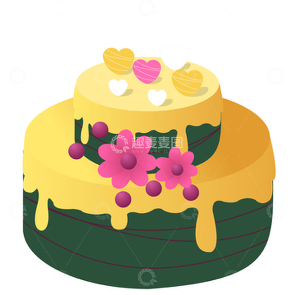 源文件下载【趣麦麦图】金华盛典蛋糕
