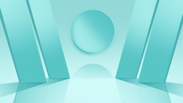 扁平风背景 空间感