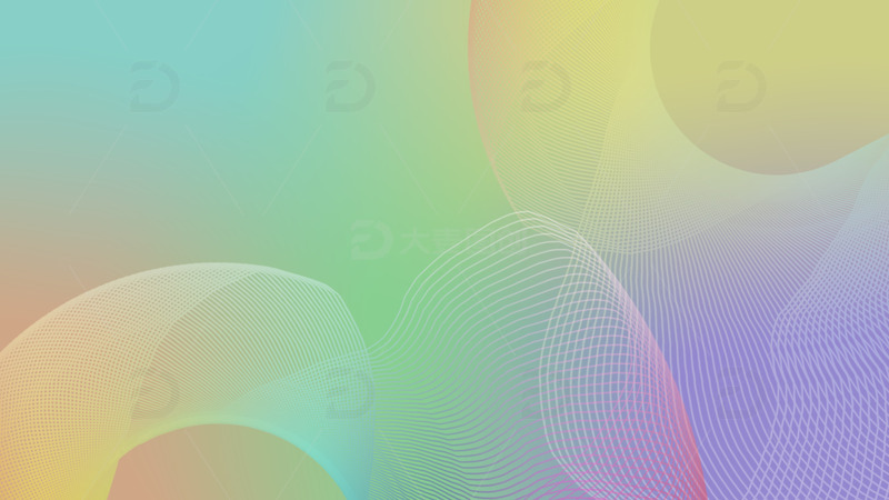 线条渐变科技商务质感背景