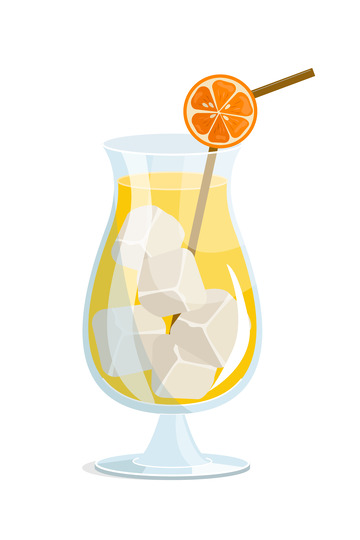 夏日饮品矢量元素