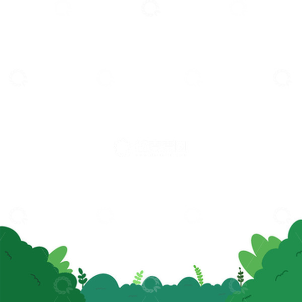 源文件下载【趣麦麦图】绿色夏季灌木丛背景图