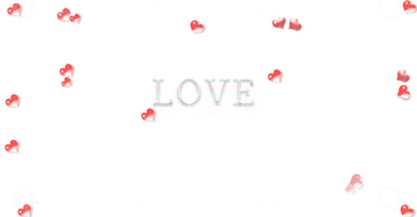 源文件下载【趣麦麦图】红色爱心七夕