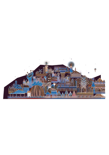 黑暗的岛屿古城