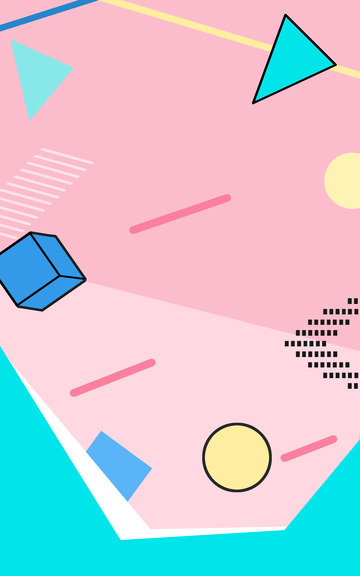 孟菲斯波普风背景