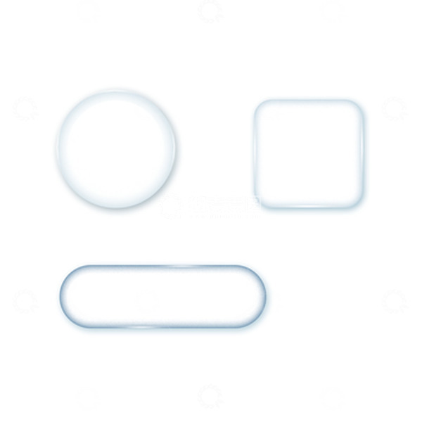 源文件下载【趣麦麦图】-透明玻璃按钮效果