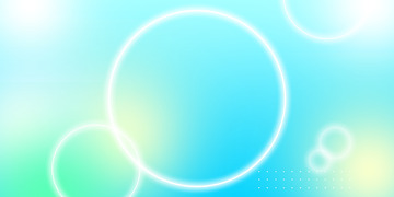 小清新蓝色弥散光渐变banner背景