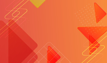 红色不规则图形科技背景