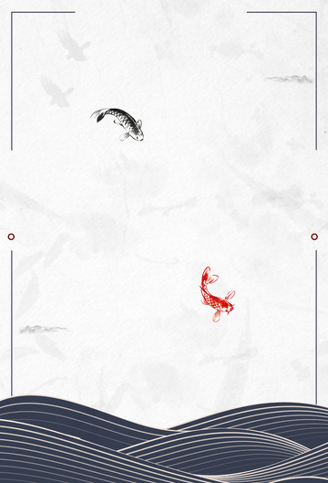 水墨，古风，中国画，背景元素