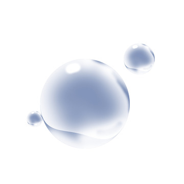 气泡水珠水滴泡泡PSD