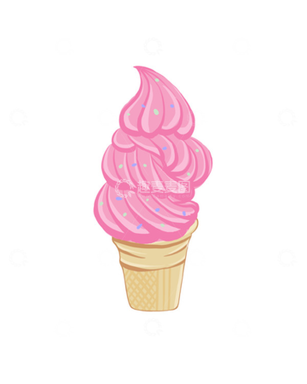 源文件下载【趣麦麦图】清凉夏日夏天手绘冰淇淋元素
