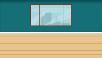 简约扁平卡通客厅背景