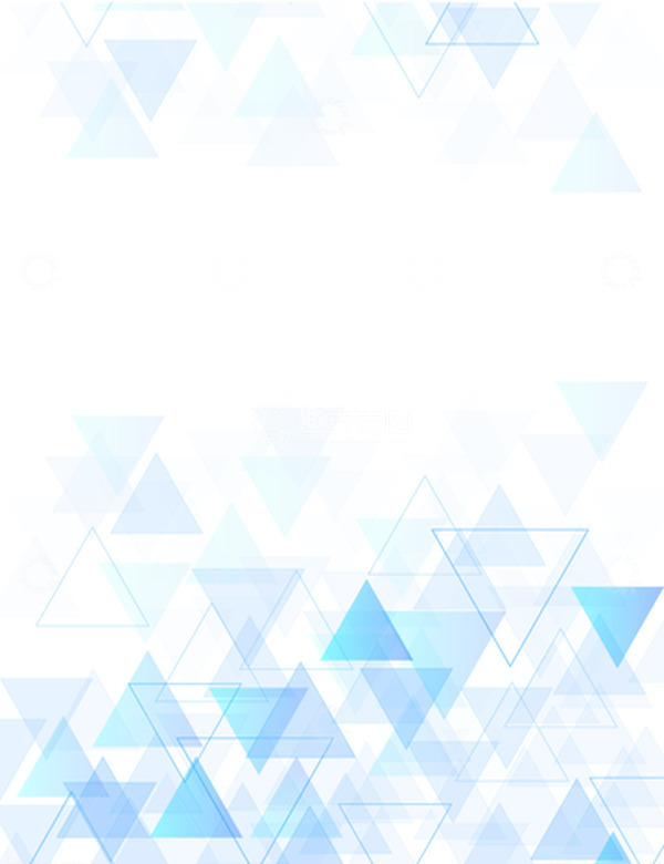 源文件下载【趣麦麦图】科技互联网三角形简约几何图形装饰插画