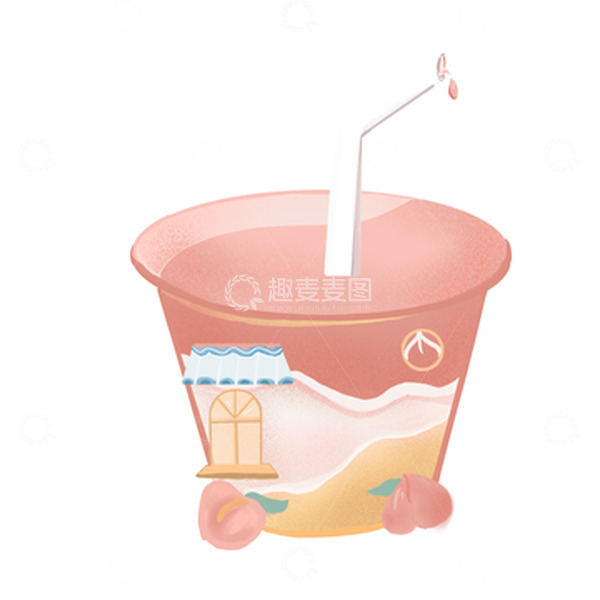 源文件下载【趣麦麦图】夏日大暑小暑清凉饮品元素