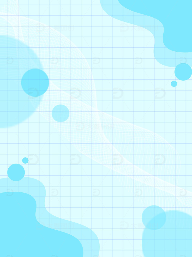 源文件下载【趣麦麦图】蓝色几何时尚广告背景