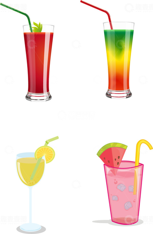 源文件下载【趣麦麦图】夏日大暑解暑饮品奶茶水果茶新品