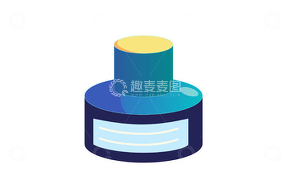 源文件下载【趣麦麦图】蓝色医疗药水药罐标签