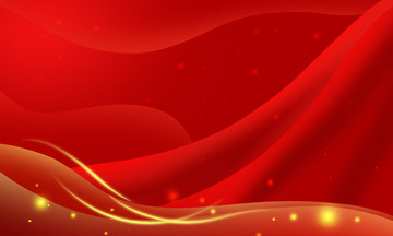 红色丝绸背景