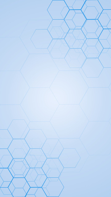 商务风蜂窝状线条感背景