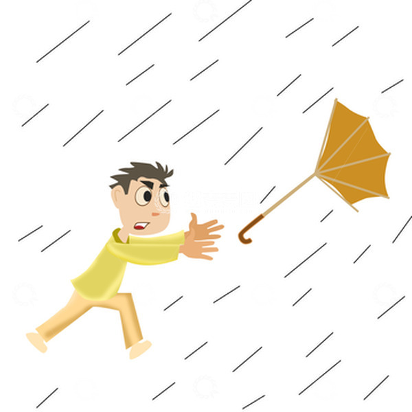 源文件下载【趣麦麦图】暑假注意防雨