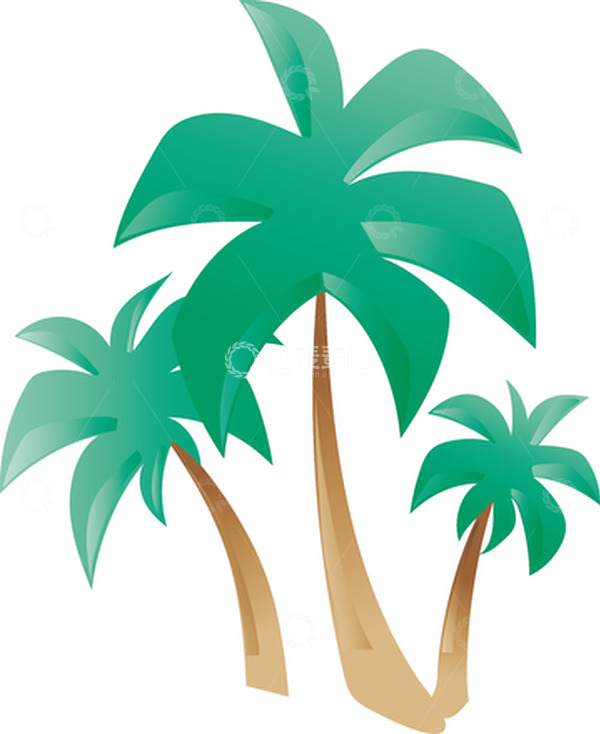 源文件下载【趣麦麦图】-夏日小清新鼠绘树