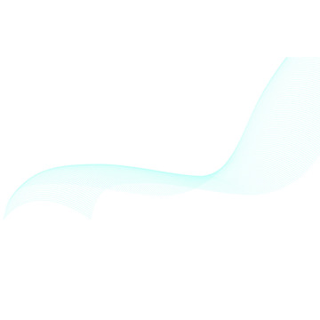 线条,优美,优雅,青绿,手绘