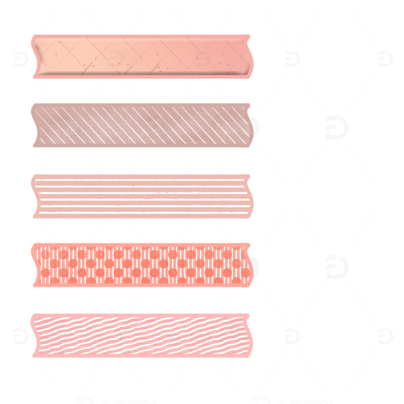 粉色少女心文创贴纸