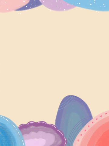 秋季秋天渐变广告背景海报背景立秋手绘图