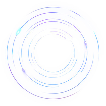 蓝紫色发光圈旋涡旋转流星特效