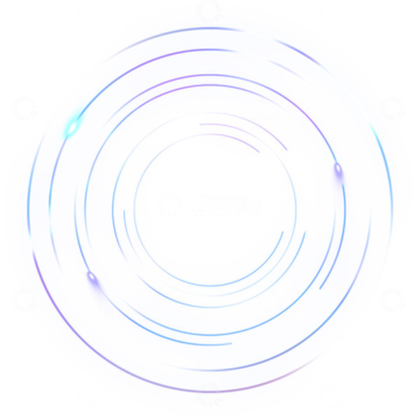 源文件下载【趣麦麦图】蓝紫色发光圈旋涡旋转流星特效