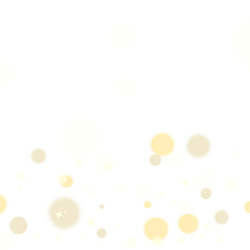 黄色光晕光斑特效装饰元素