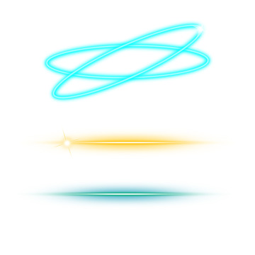 光圈光效光元素