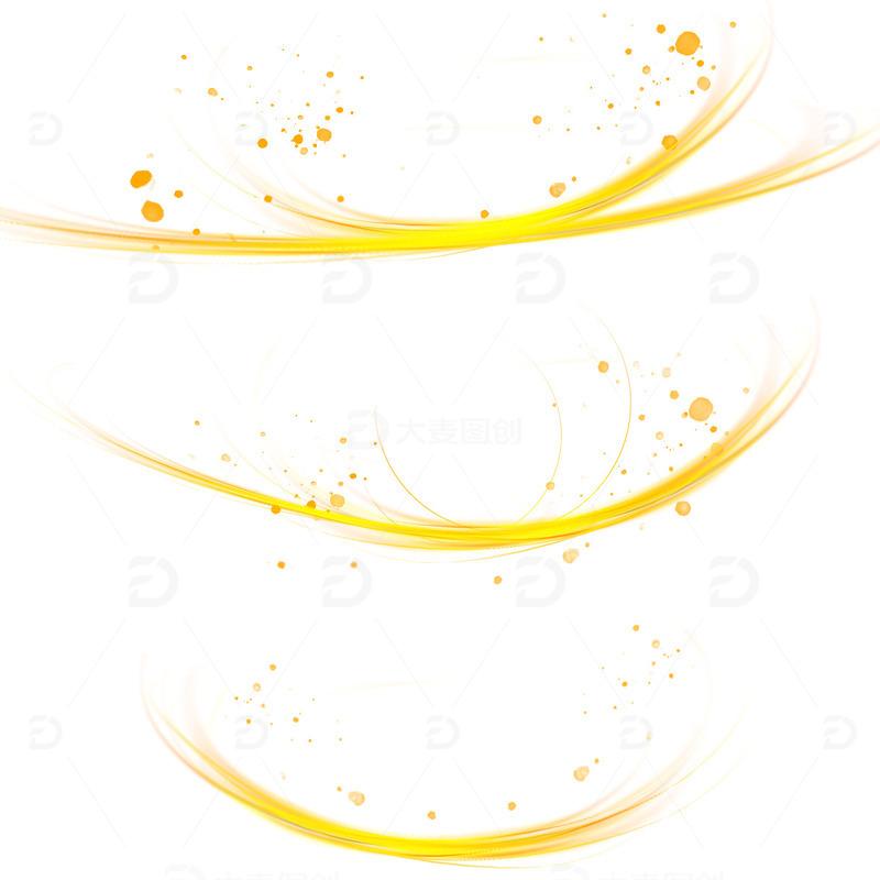 科技感光效素材粒子星光特效