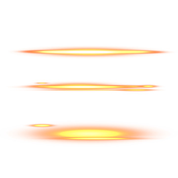 金色光晕特效组合元素