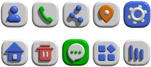 源文件下载【趣麦麦图】UI常用图标