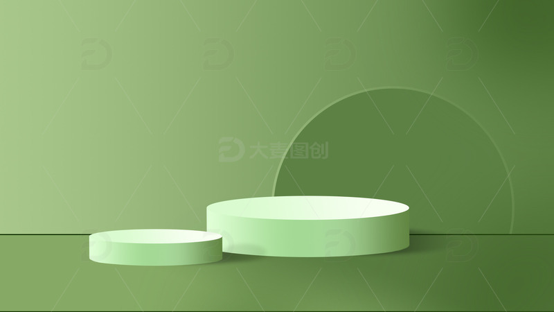 小清新简约质感电商背景海报详情