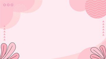 粉色几何扁平简约背景