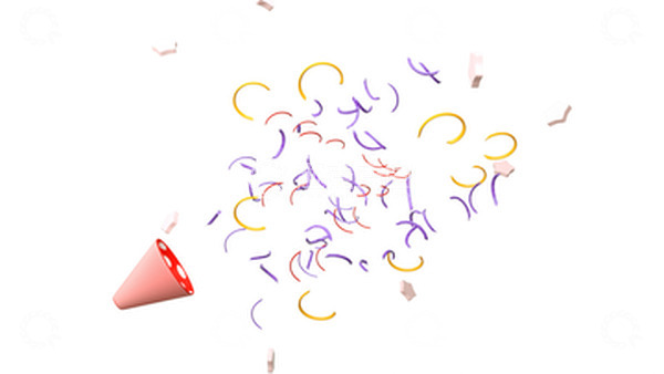 源文件下载【趣麦麦图】简约红色立体中秋礼炮