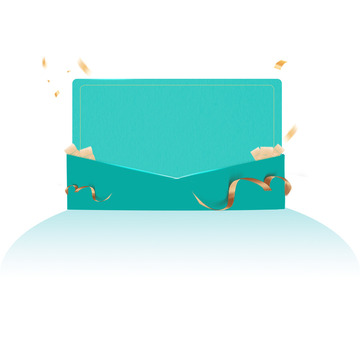 青蓝色,小清新,VIP卡,漂浮元素