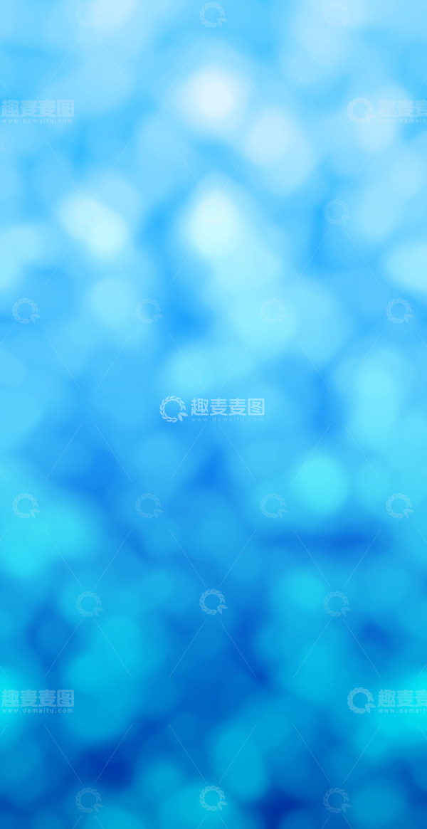 源文件下载【趣麦麦图】超现实风格朦胧梦幻海底意境背景