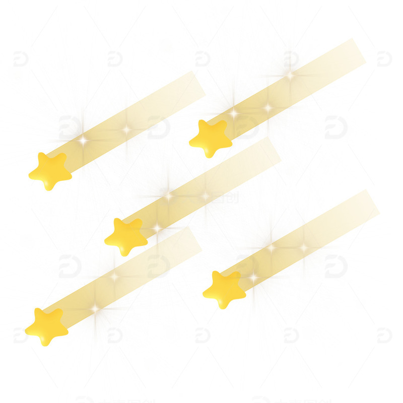 流星拖尾效果特效免抠素材